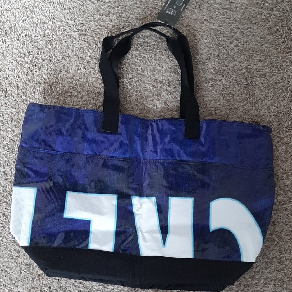 Rareform Husdon Blue and Black Tote Bag - Picture 2 of 7